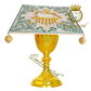 Chalice Pall Handmade Lamb Embroidery