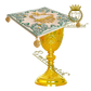 Chalice Pall Handmade Lamb Embroidery