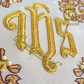 Hand Embroidered Chalice Pall IHS